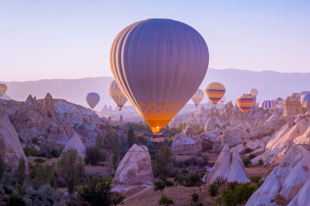 Viaje en globo en Capadocia