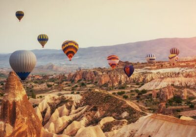 Viaje en globo en Capadocia
